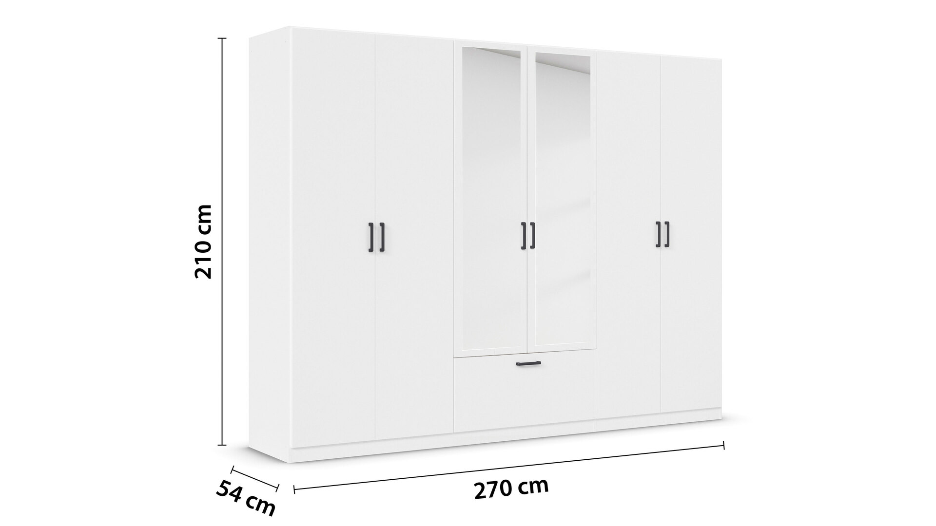rauch BLUE Drehtürenschrank Bari