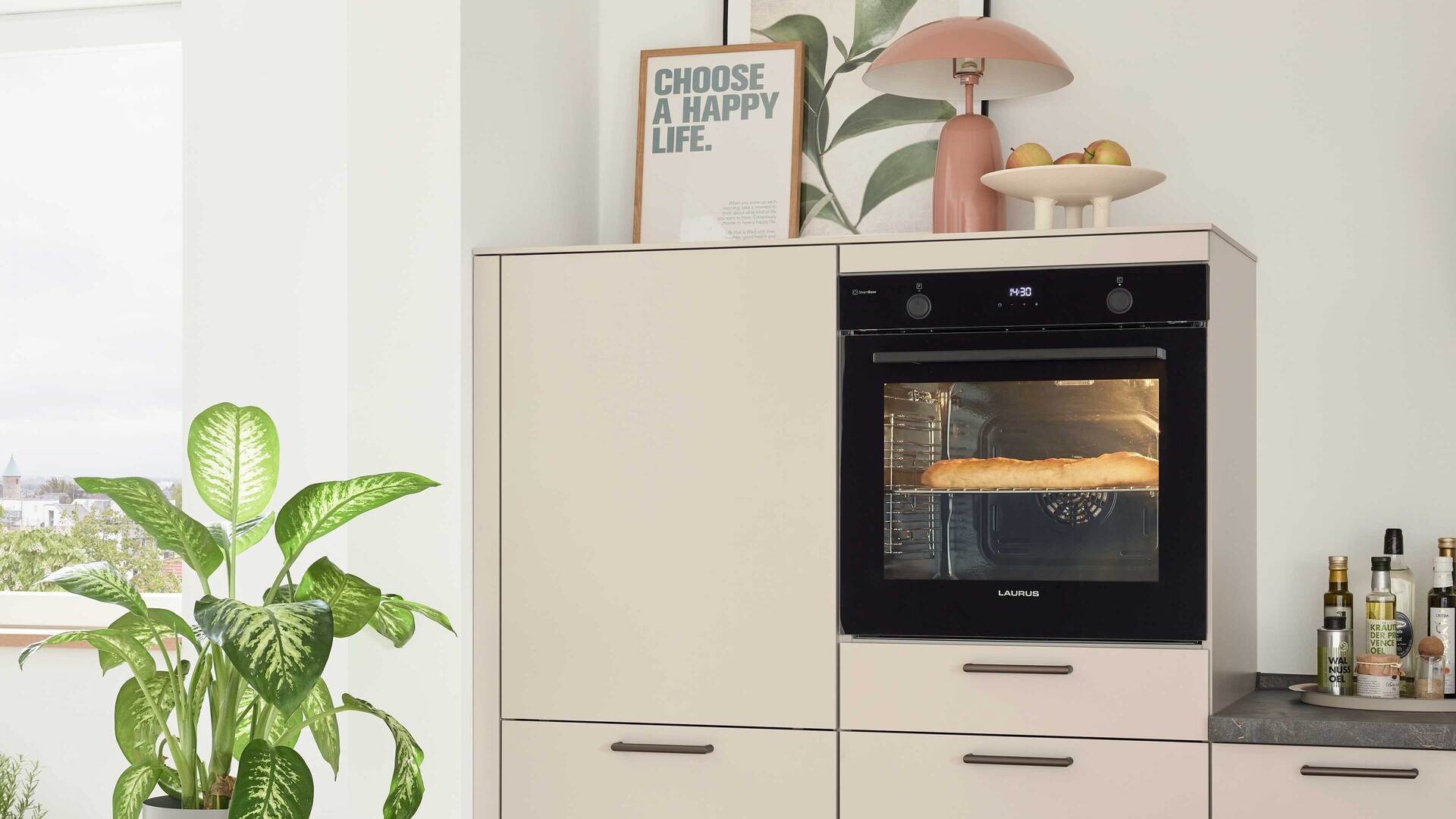Culineo® Einbauküche C615 mit Einbaugeräten